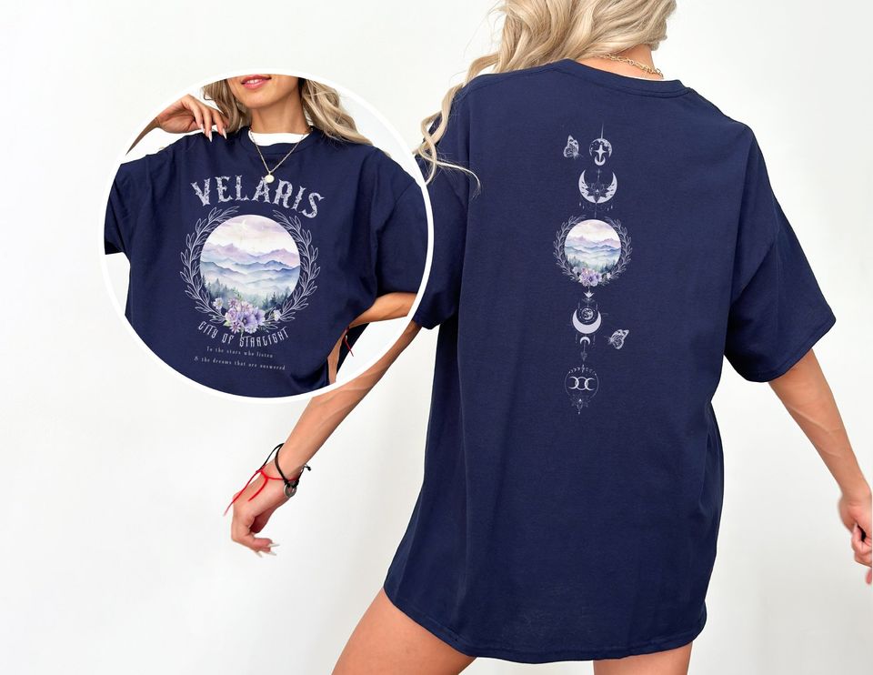 Velaris ACOTAR Comfort Colors Shirt, Velaris City