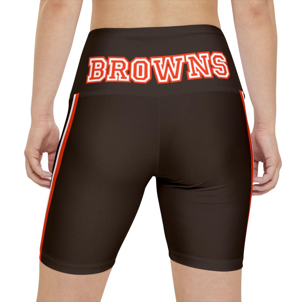Browns Game Day Shorts for Women
