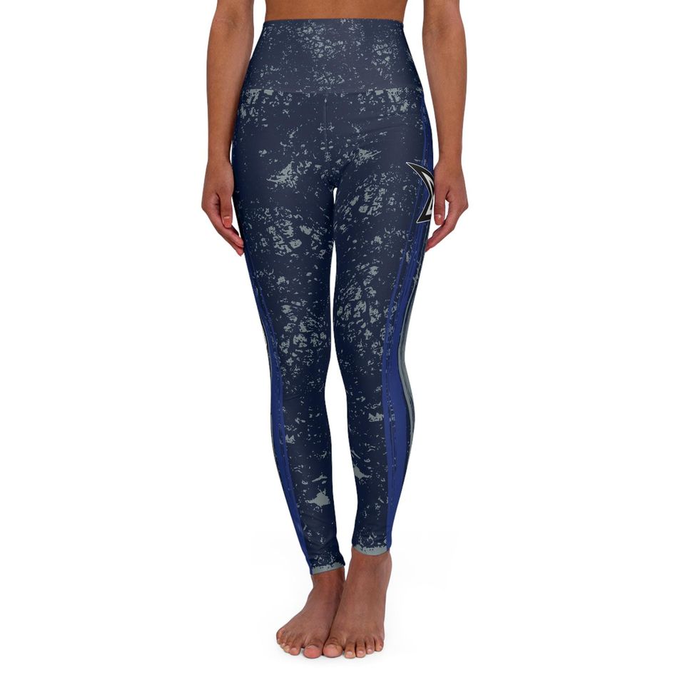Cowboys High Waisted Yoga Leggings