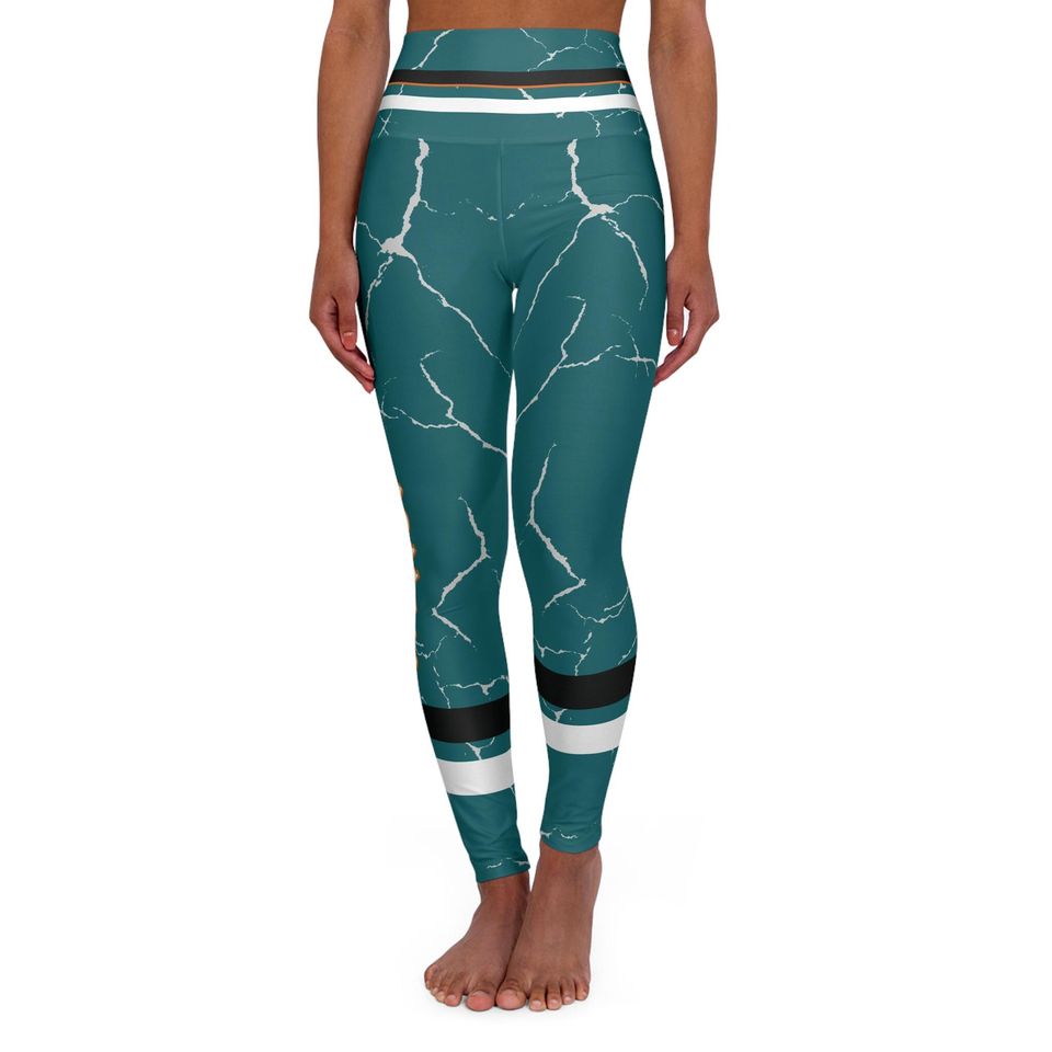 Sharks Yoga Leggings