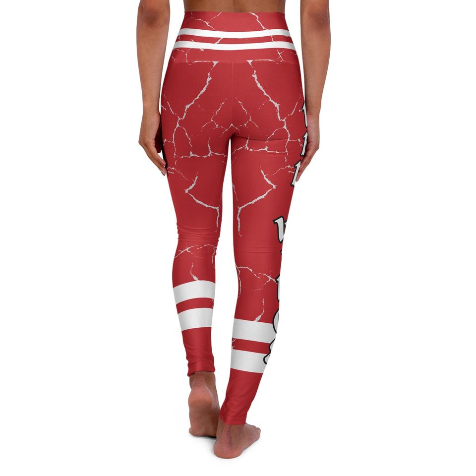 Red Wings Yoga Leggings