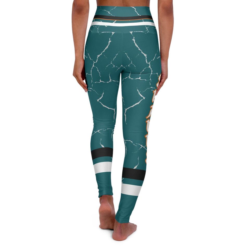 Sharks Yoga Leggings