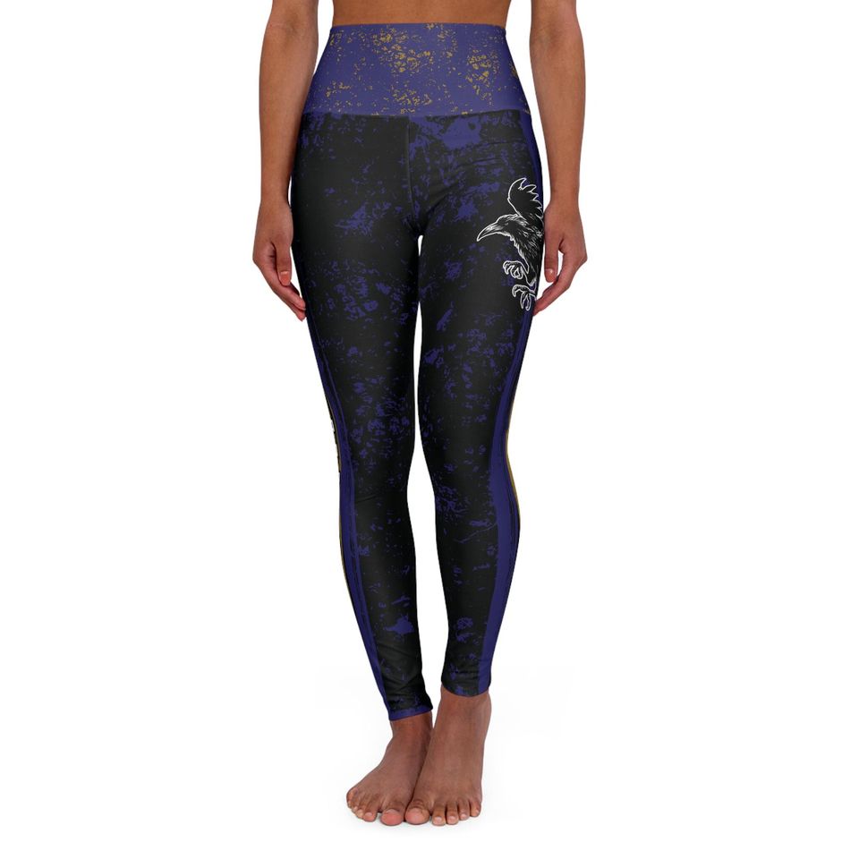 Ravens  Yoga Leggings