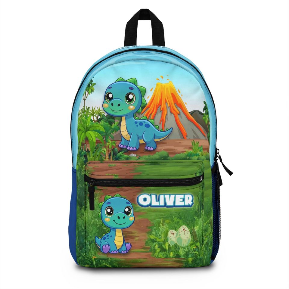 Personalized Dino Backpack
