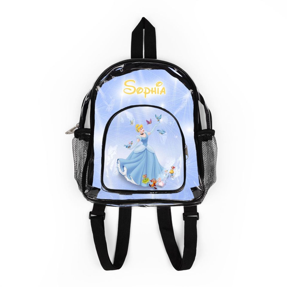 Personalized Cinde Clear Backpack