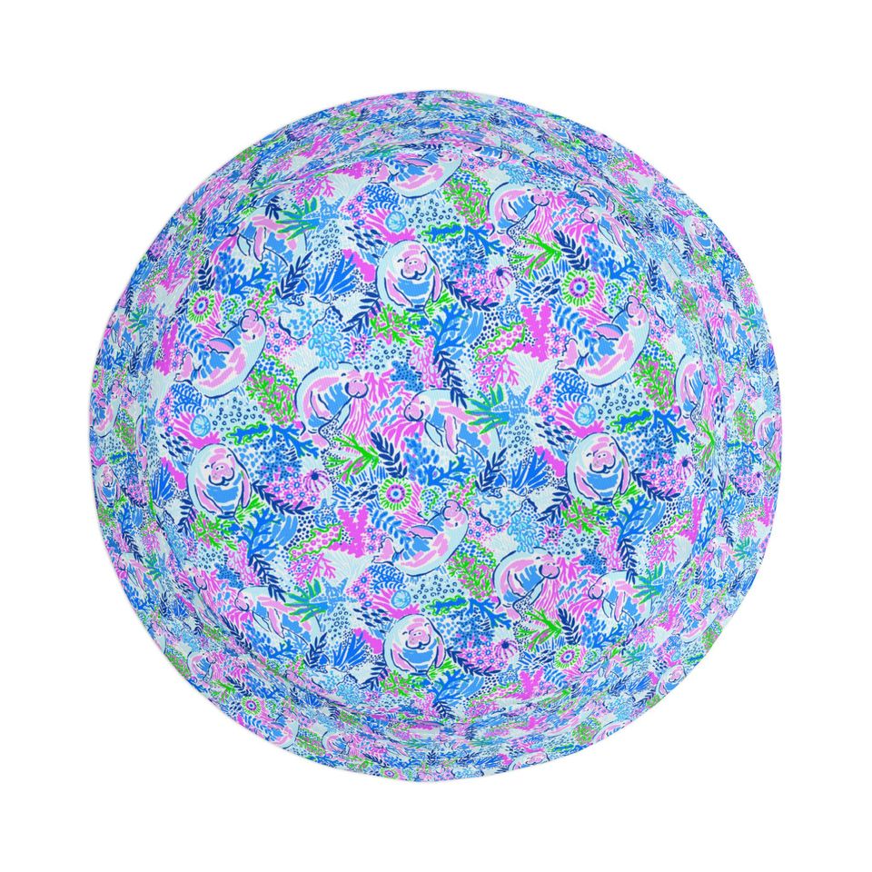 Manatee Paradise Bucket Hat, Gift for Her, Gift for Him