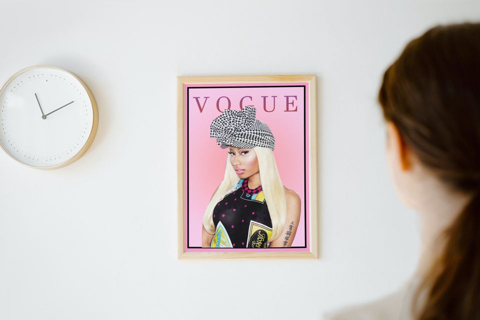 Nicki Minaj Vertical Poster - Nicki Minaj Digital Prints