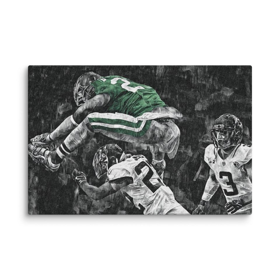 Saquon Barkley Inspired Poster