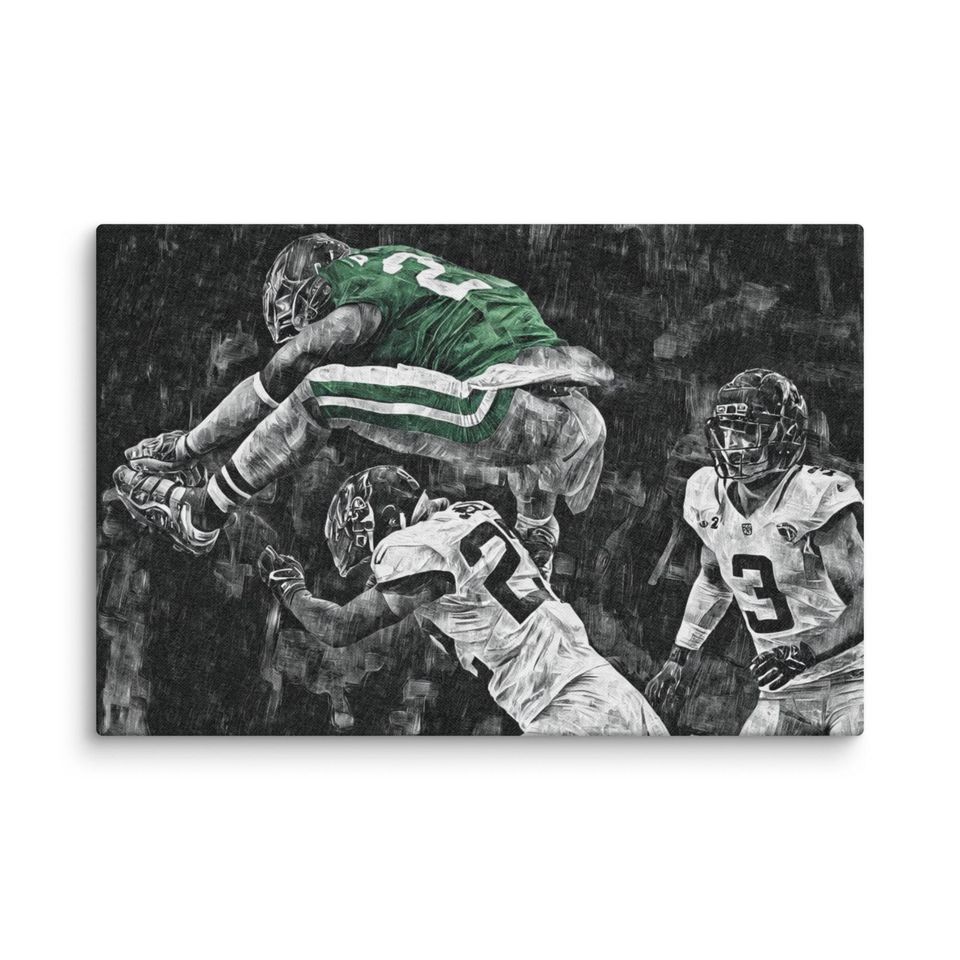 Saquon Barkley Inspired Poster