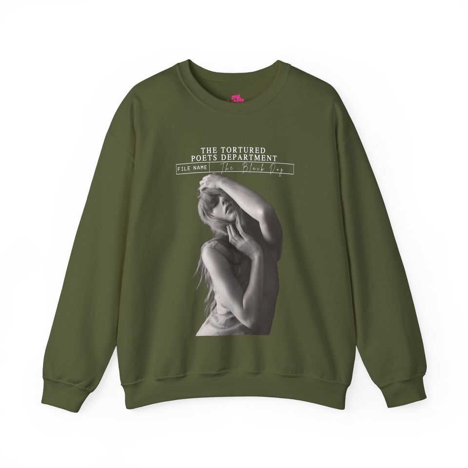 The Black Dog - The Tortured Poets Double Sided Sweatshirt