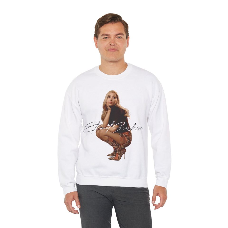 Eternal Sunshine Tracklist (Ariana 2024) Double Sided Sweatshirt
