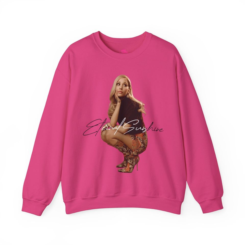 Eternal Sunshine Tracklist (Ariana 2024) Double Sided Sweatshirt
