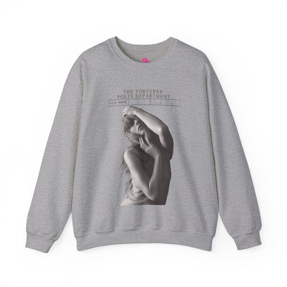 The Black Dog - The Tortured Poets Double Sided Sweatshirt