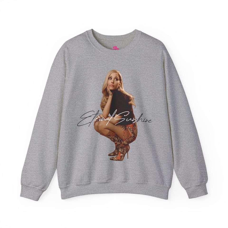 Eternal Sunshine Tracklist (Ariana 2024) Double Sided Sweatshirt