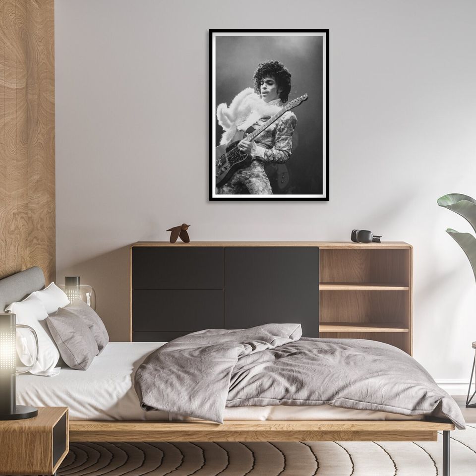 Prince Rogers Nelson Art - Rock Music Wall Design