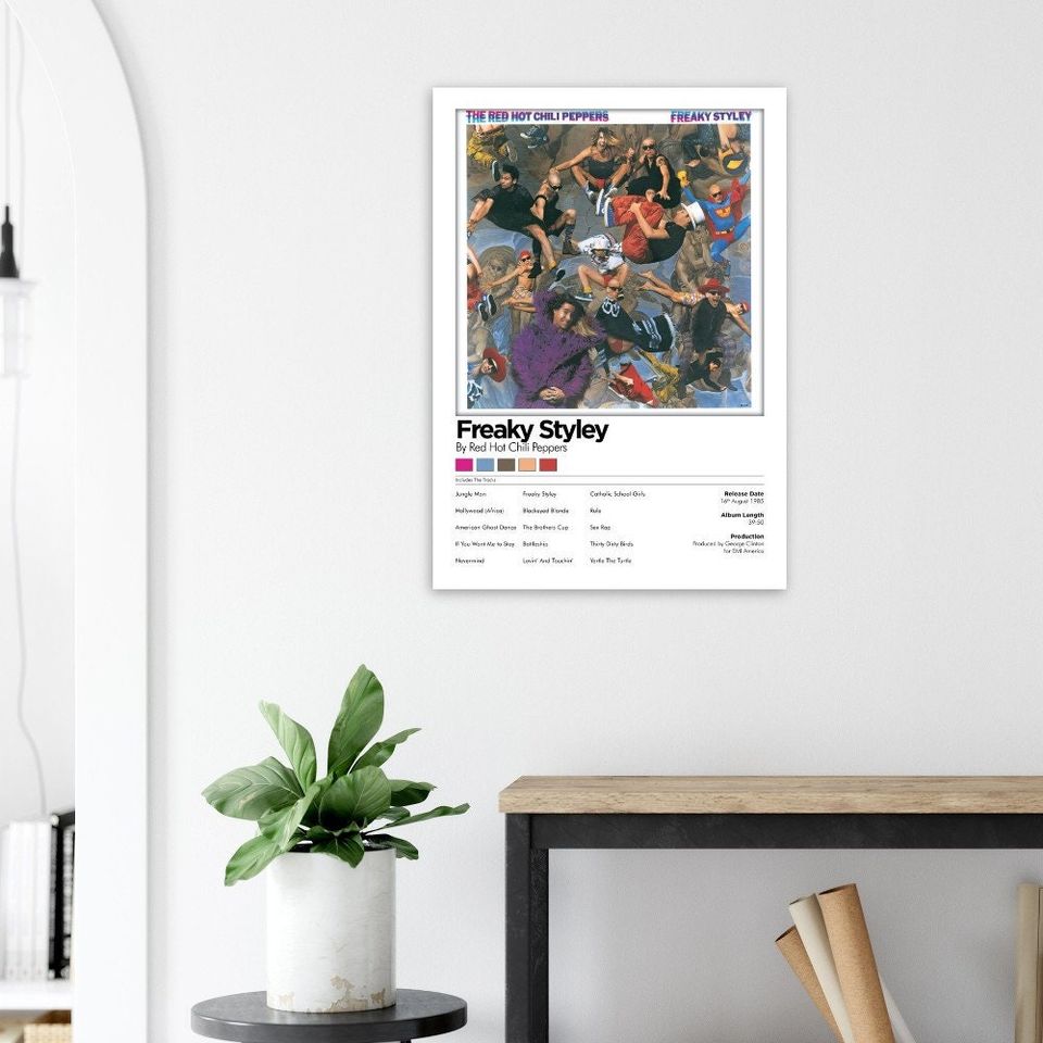 Red Hot Chili Peppers Freaky Styley Poster