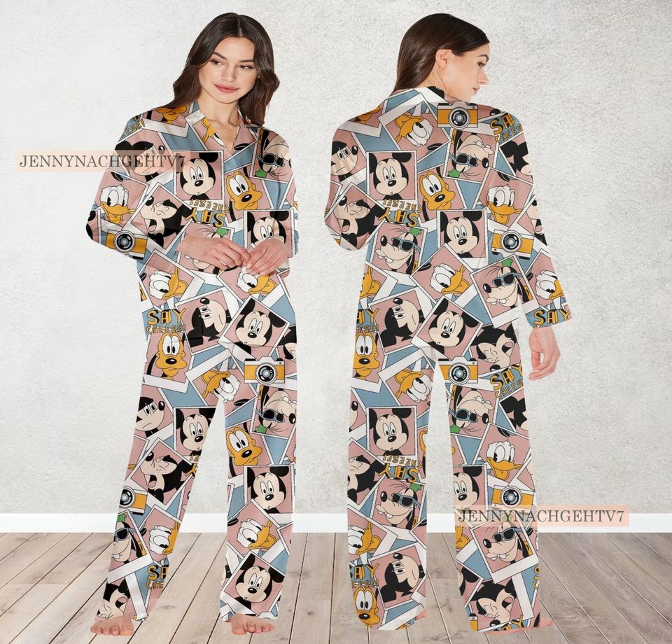 Disney Mickey Pajamas, Disney Mickey Pajamas Set