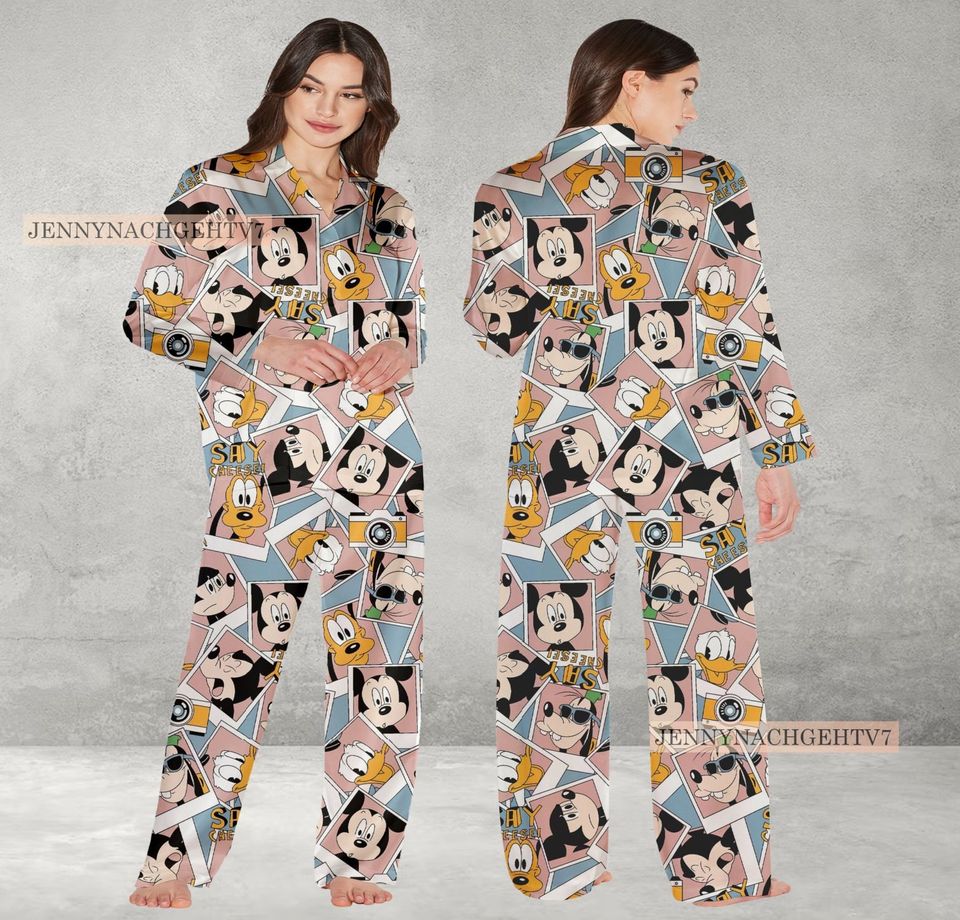 Disney Mickey Pajamas, Disney Mickey Pajamas Set