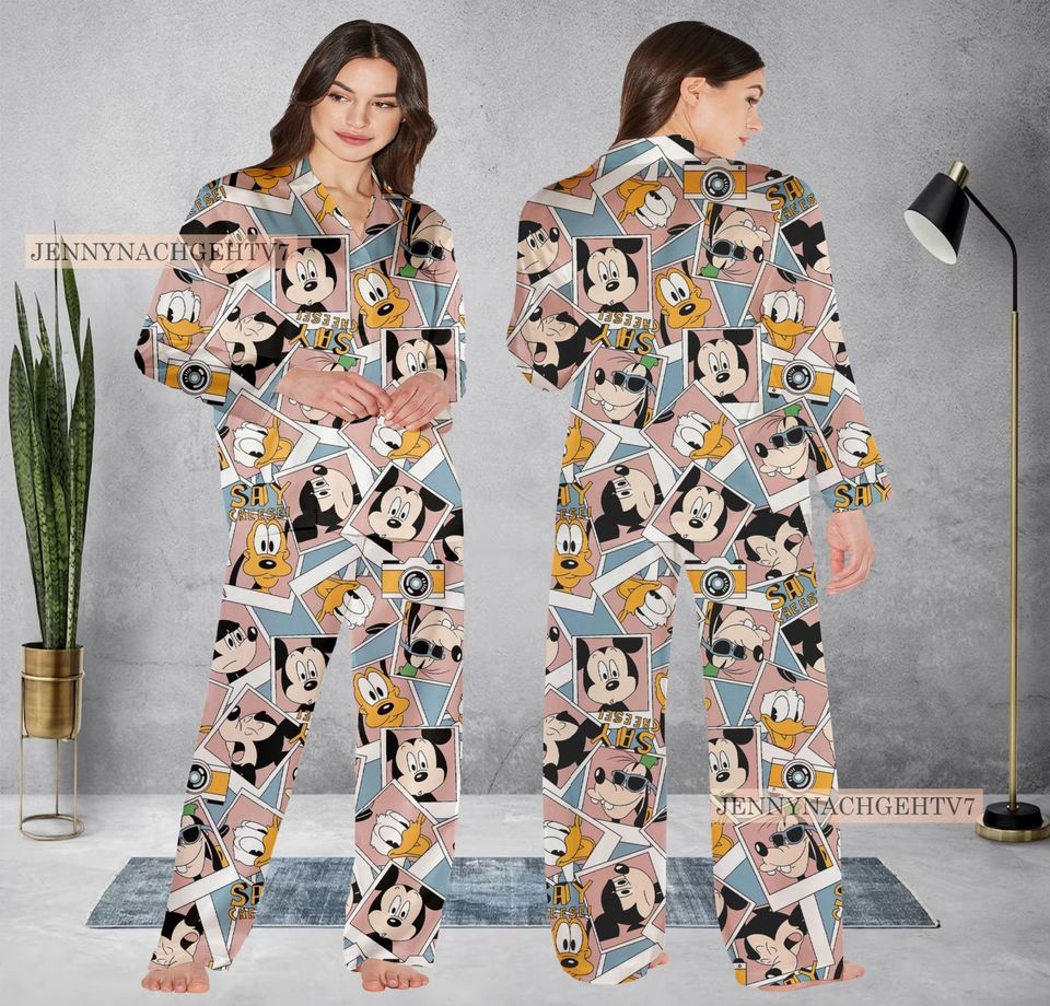 Disney Mickey Pajamas, Disney Mickey Pajamas Set