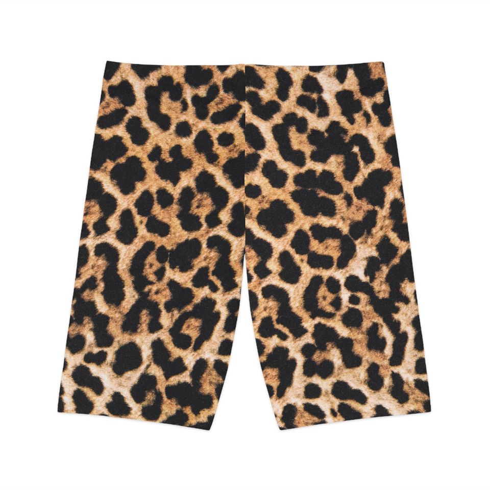 Cheetah Women's Biker Shorts (AOP)
