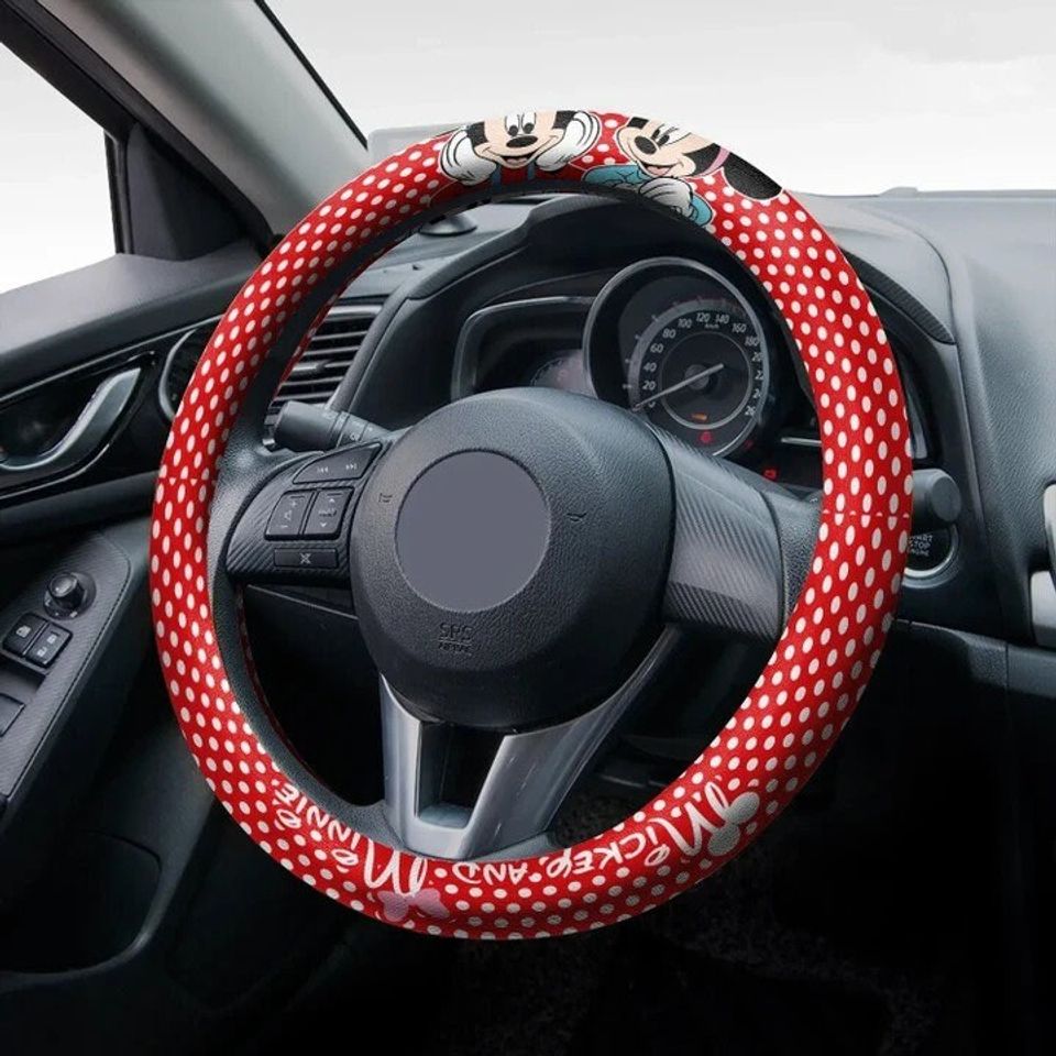 Minnie Mickey Disney Steering Wheel Cover