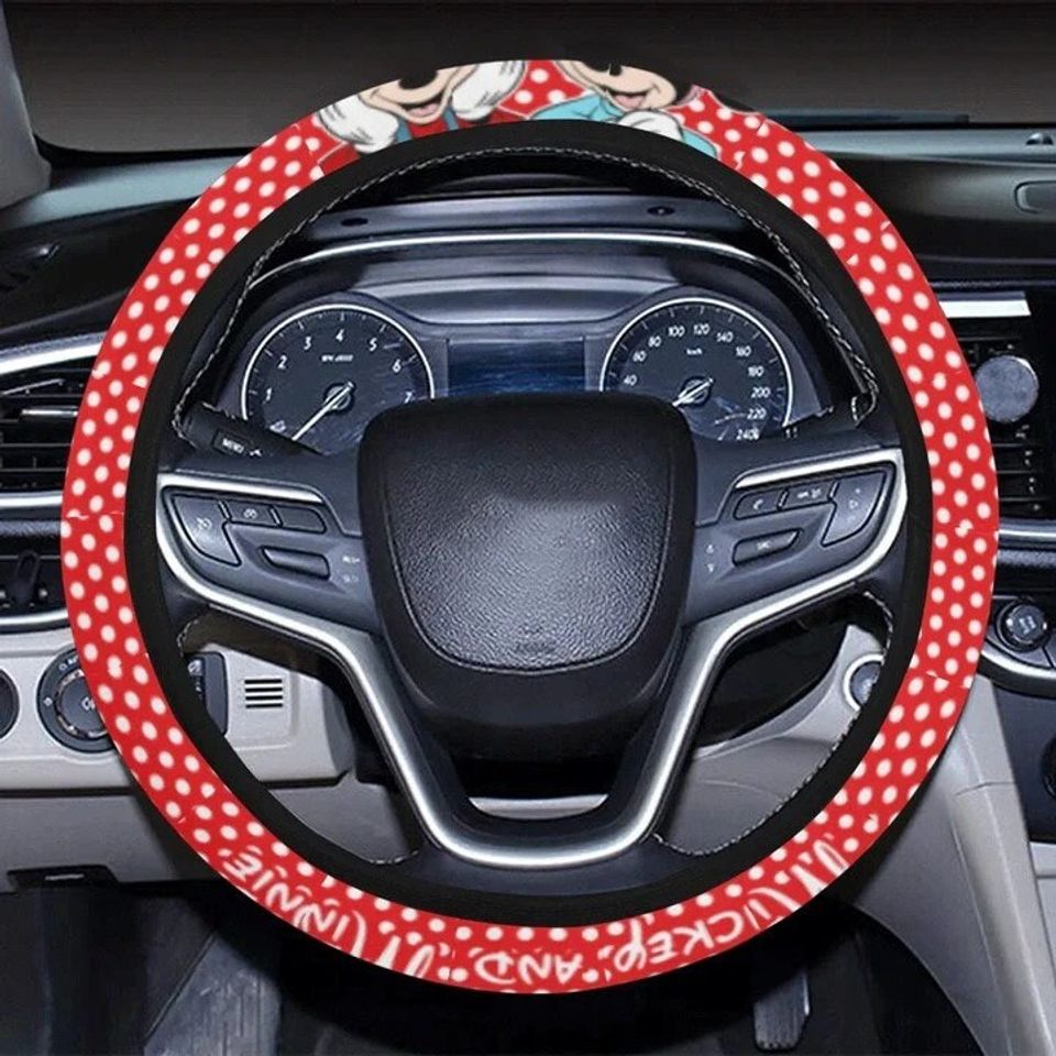 Minnie Mickey Disney Steering Wheel Cover