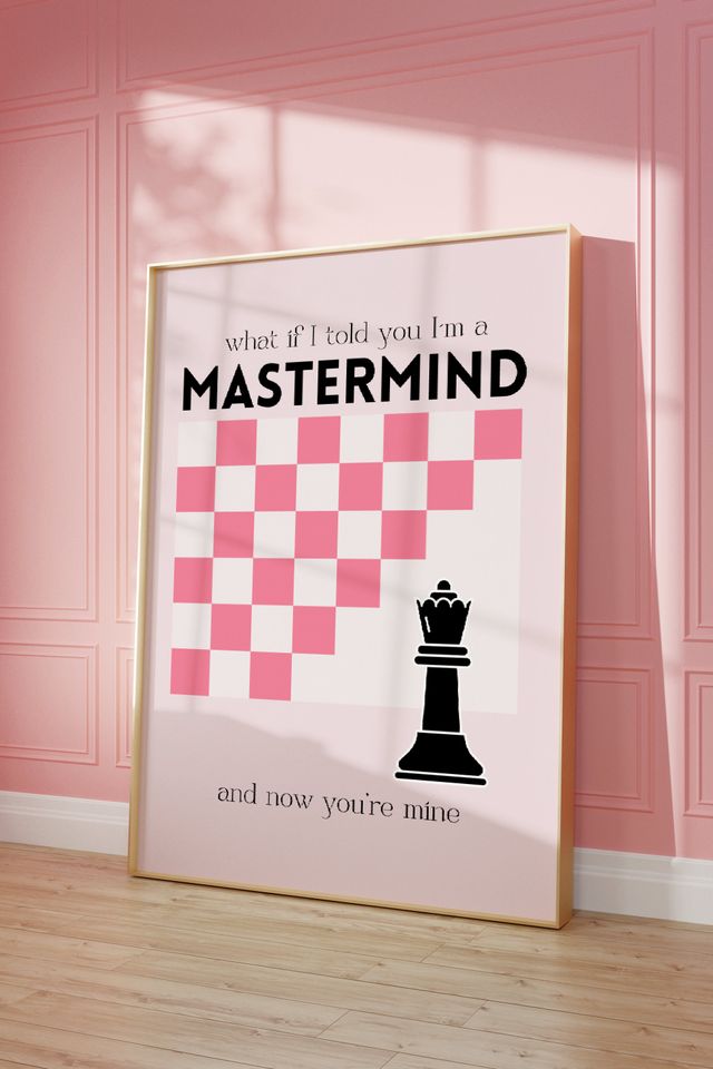 Mastermind Poster | Printable Wall Art