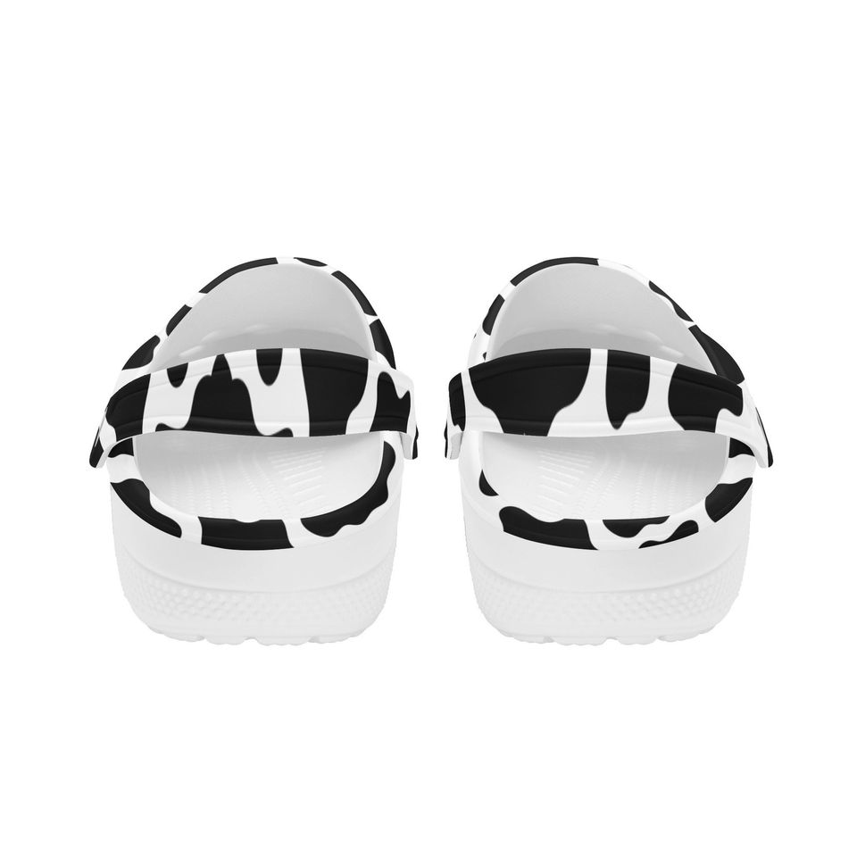 Cow Print Clogs
