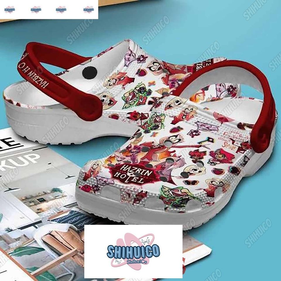 Alastor Hazbin Hotel Shoes, Charlie Morningstar Clogs