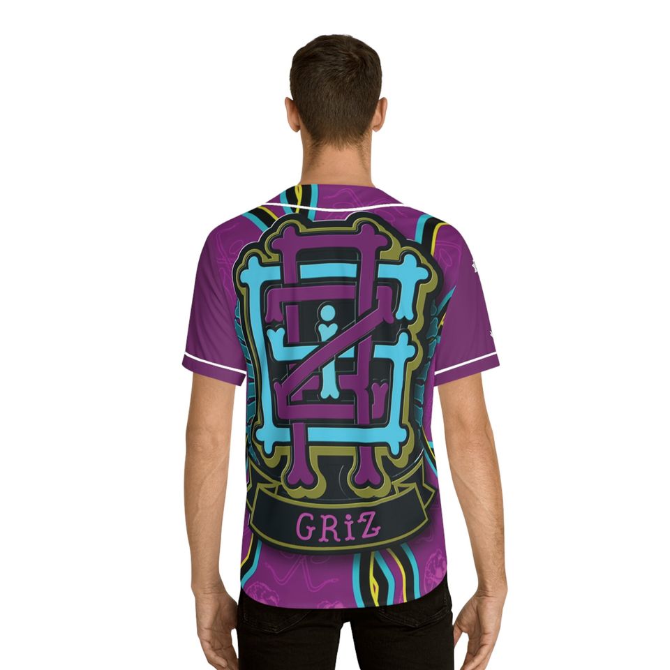 Griz Jersey - Festival / Rave ready Baseball Jersey