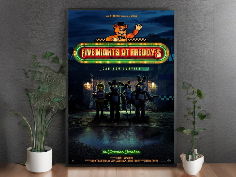 Five Nights at Freddys Movie posters