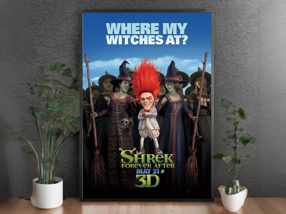 Shrek Movie posters