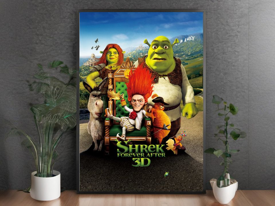 Shrek Movie posters