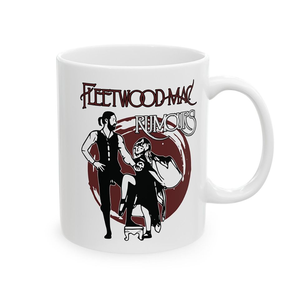 Fleetwood Mac: 'Rumours Coffee Mug, Vintage 90s Mug