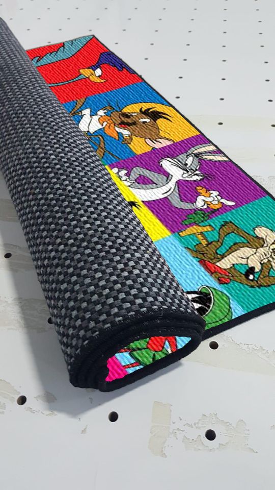 Cartoon Character Rug: Custom Kids Room Nursery Rug, Washable