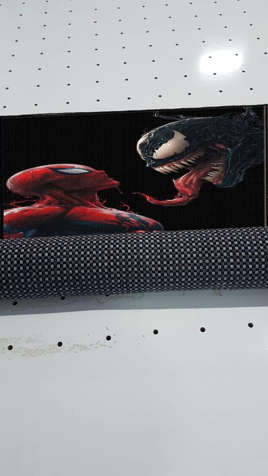 Venom vs Spider-Man Rug: 3D Print Kids Room Decor