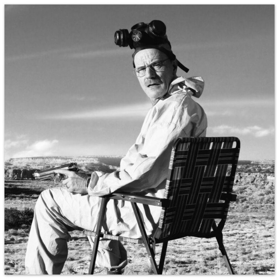 Breaking Bad Poster, Walter White, Breaking Bad Tv Series Poster