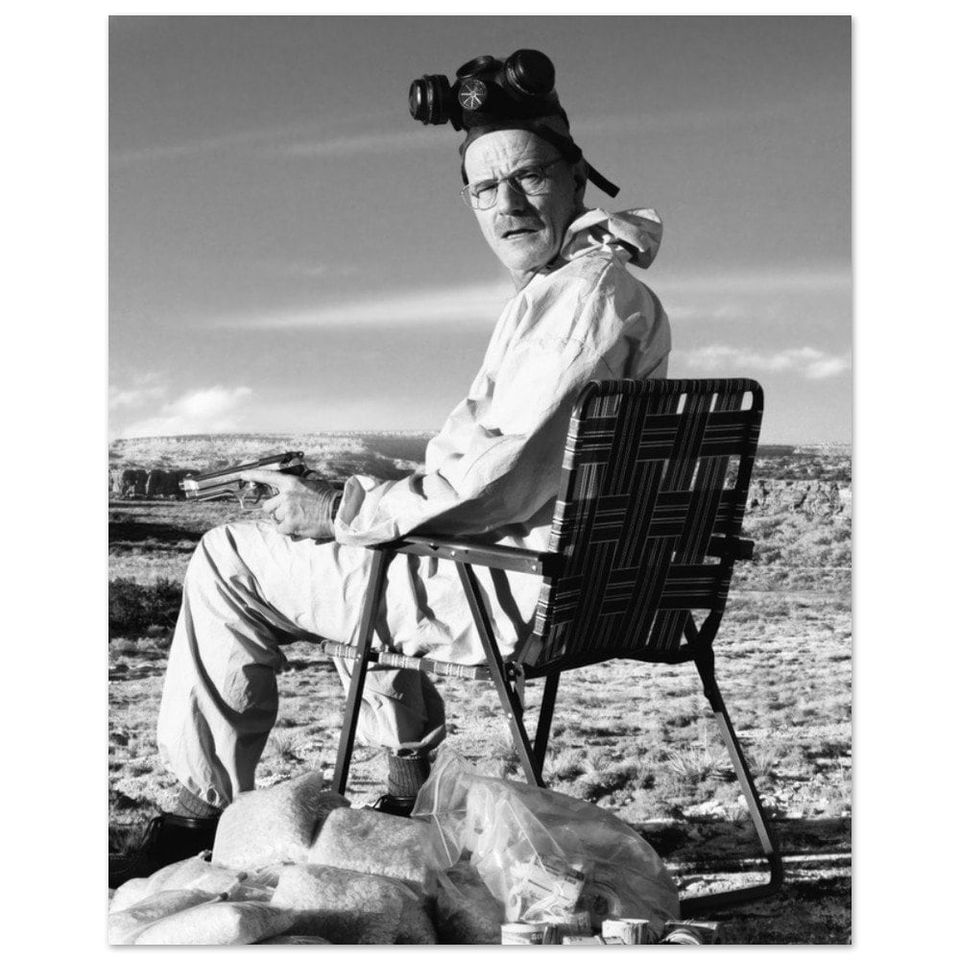 Breaking Bad Poster, Walter White, Breaking Bad Tv Series Poster