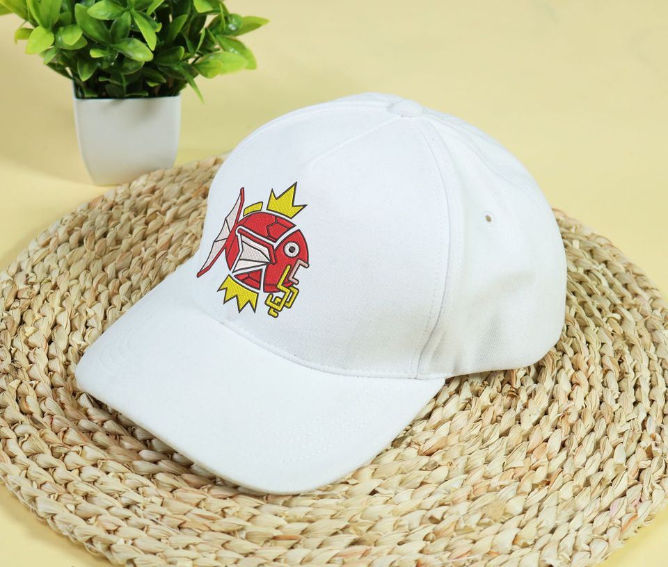 Embroidery Magikarp Cap Anime Magikarp Monster Hunter Style Embroidered Hat Gift