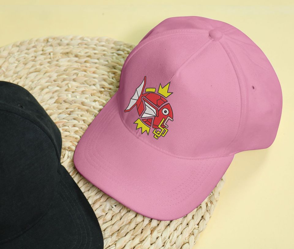 Embroidery Magikarp Cap Anime Magikarp Monster Hunter Style Embroidered Hat Gift