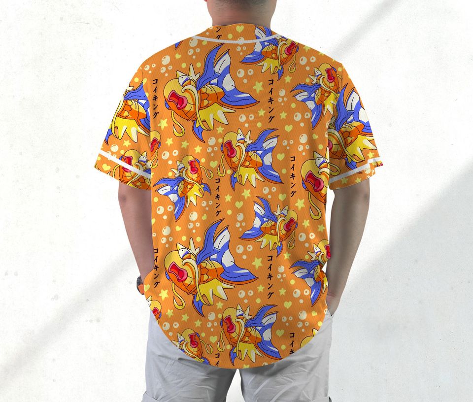 Magikarp Baseball Jersey Shirt Magikarp Jersey Gifts