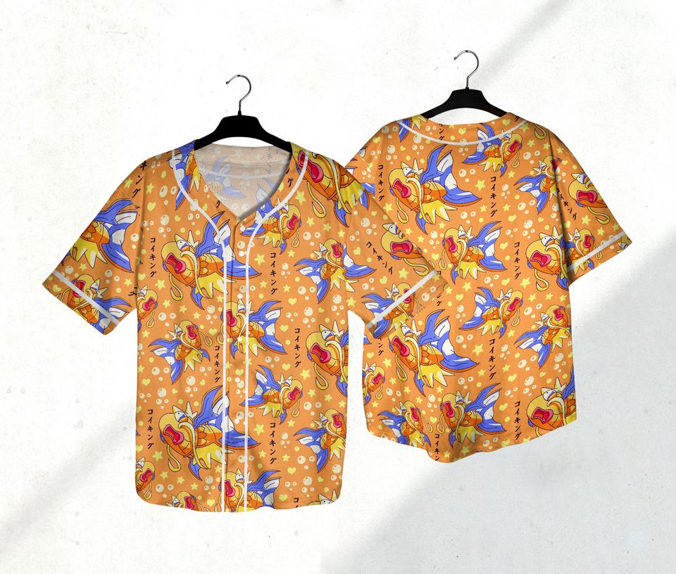Magikarp Baseball Jersey Shirt Magikarp Jersey Gifts