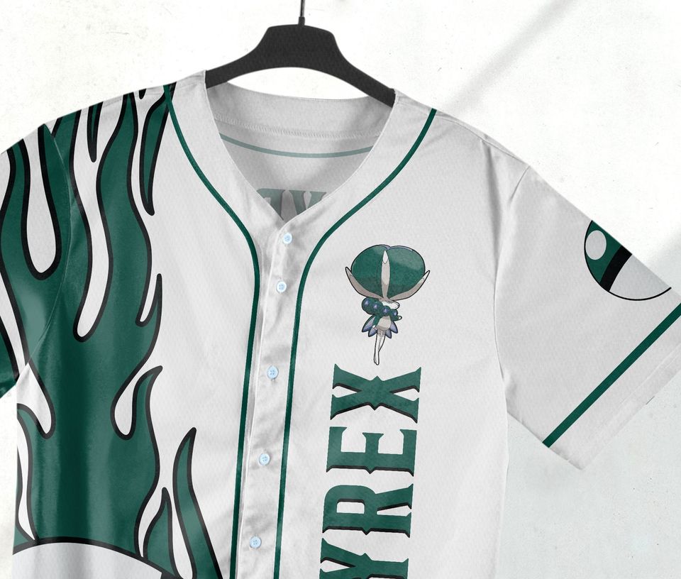 Calyrex Baseball Jersey Shirt Japanese Anime Jersey Shirt Gift