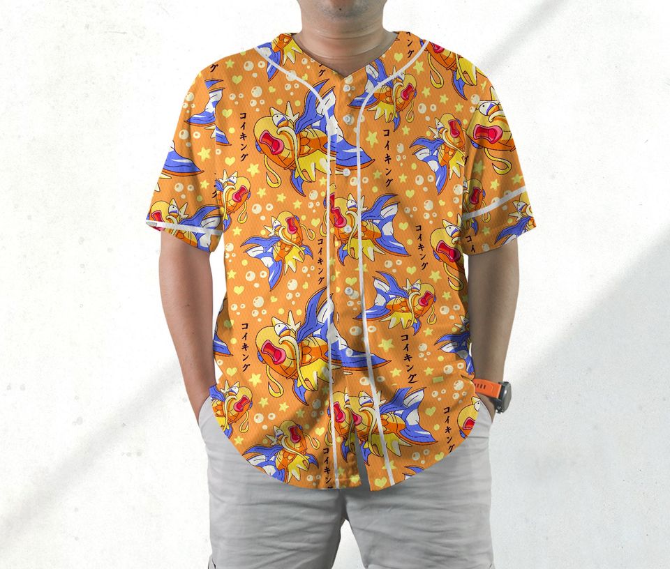 Magikarp Baseball Jersey Shirt Magikarp Jersey Gifts