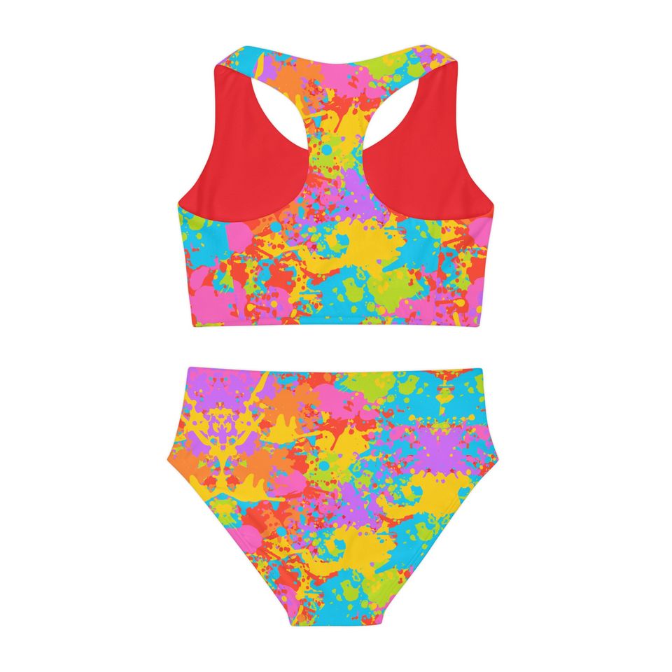 Splat! - Girls Two Piece Swimsuit (AOP)