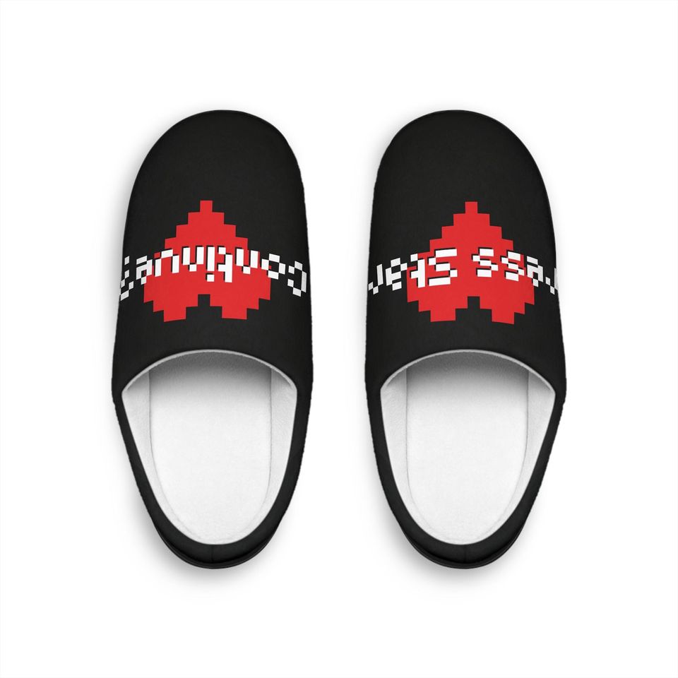 Let's Play a Game Indoor Slippers