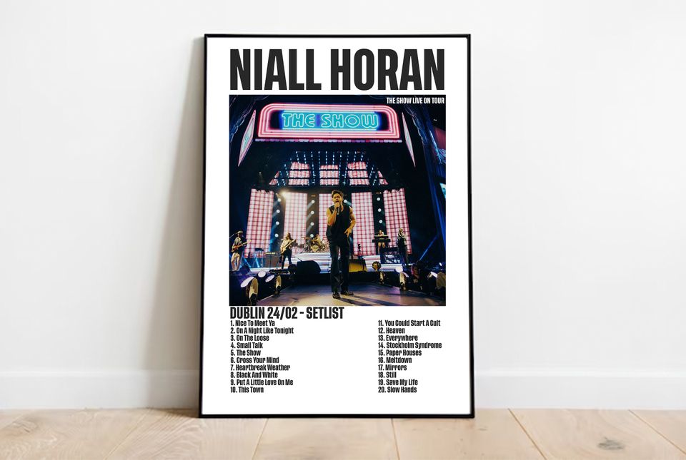 The Show Live On Tour Poster, Niall Horan Poster
