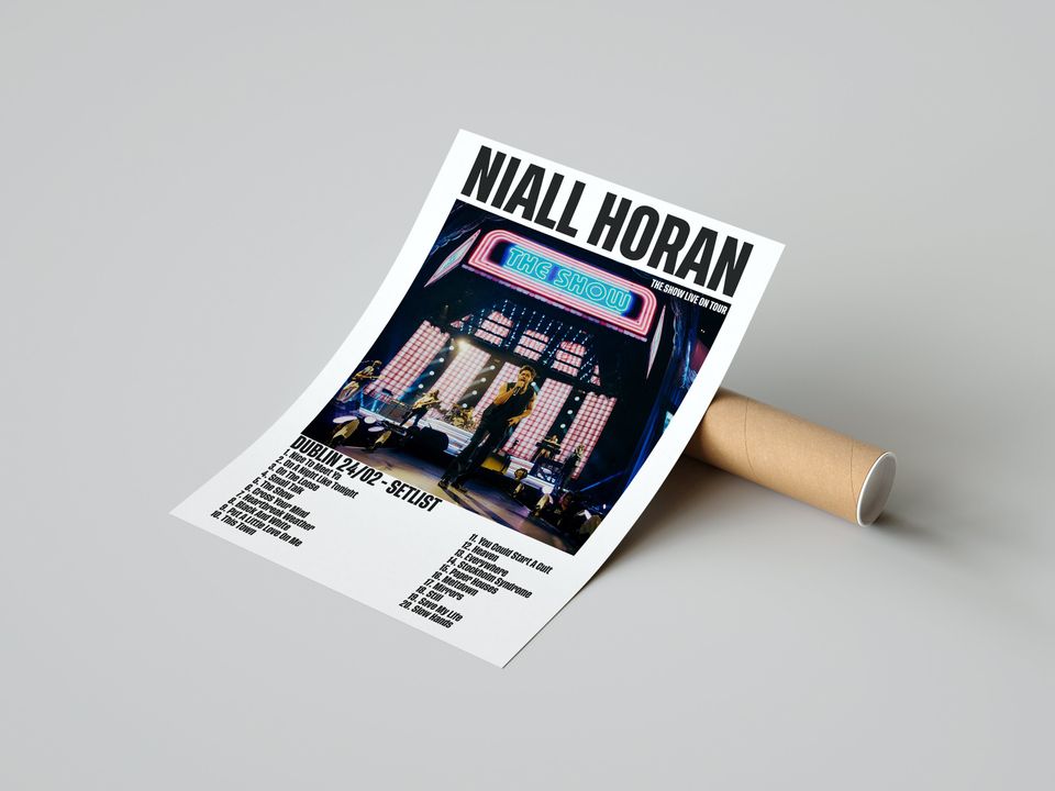 The Show Live On Tour Poster, Niall Horan Poster