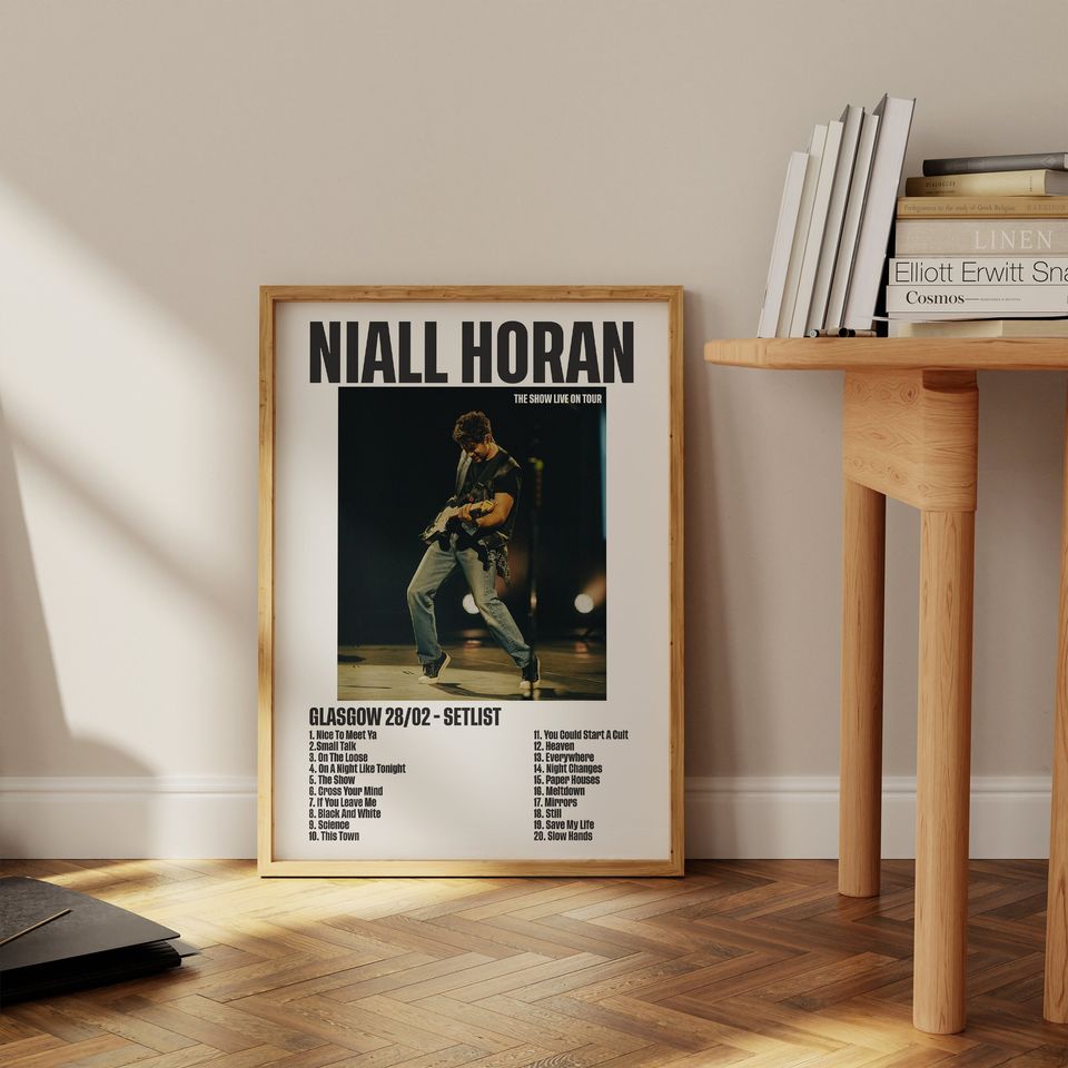The Show Live On Tour Poster, Niall Horan Poster