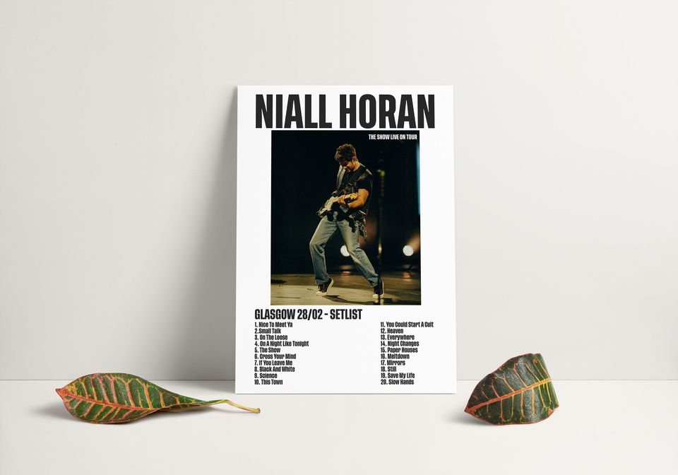 The Show Live On Tour Poster, Niall Horan Poster